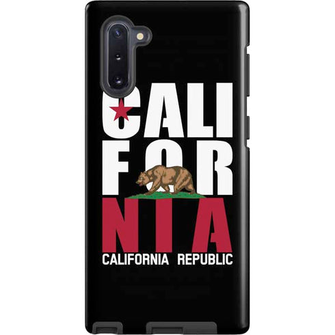 California Black Block Galaxy Cases